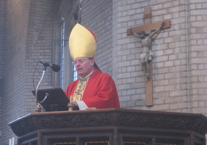Bishop in the pulpit