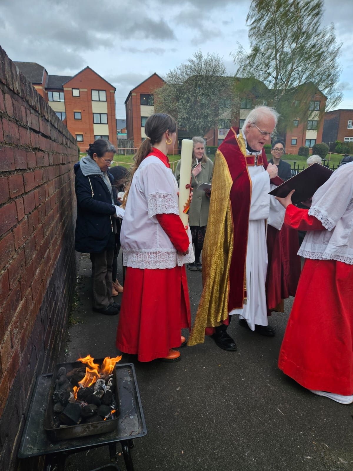 Blessing of the Easter Fire